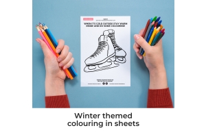 Winter Colouring Sheets