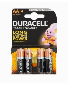 Pack of 4 Duracell AA Batteries