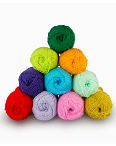 Double Knitting Acrylic Yarn - Brights