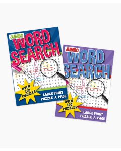 Jumbo Word Search Book