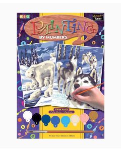 Painting By Numbers - Winter Wildlife - Twinpack