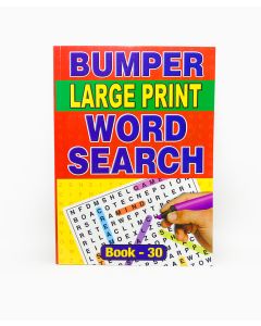Bumper Large Print Word Search