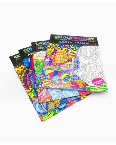 Colour Therapy Books - Set of 4