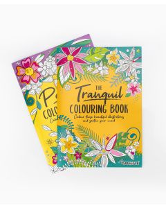 Colouring Books Peaceful/Tranquil - Set of 2