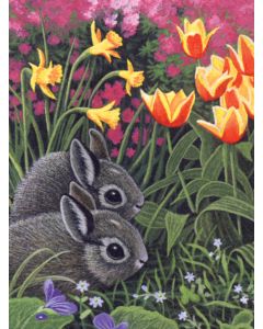 Painting by Numbers - Spring Bunnies