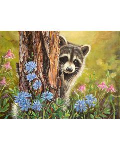 Painting By Numbers - Secret Admirer/Racoon