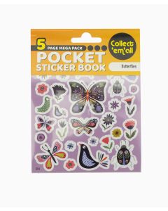 Pocket Sticker Book - Flowers