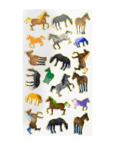 Adhesive Stickers - Horses