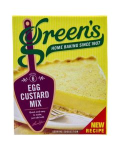 Green's Egg Custard Mix 54g PK2