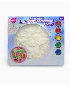 Paint Your Own Butterfly Plate