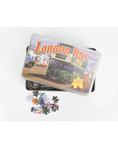 Jigsaw Tin 500pcs - London Bus 