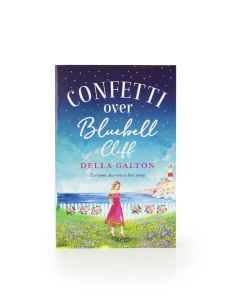 Confetti over Bluebell Cliff by Della Galton