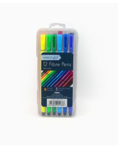PK12 Washable Fibre Pens