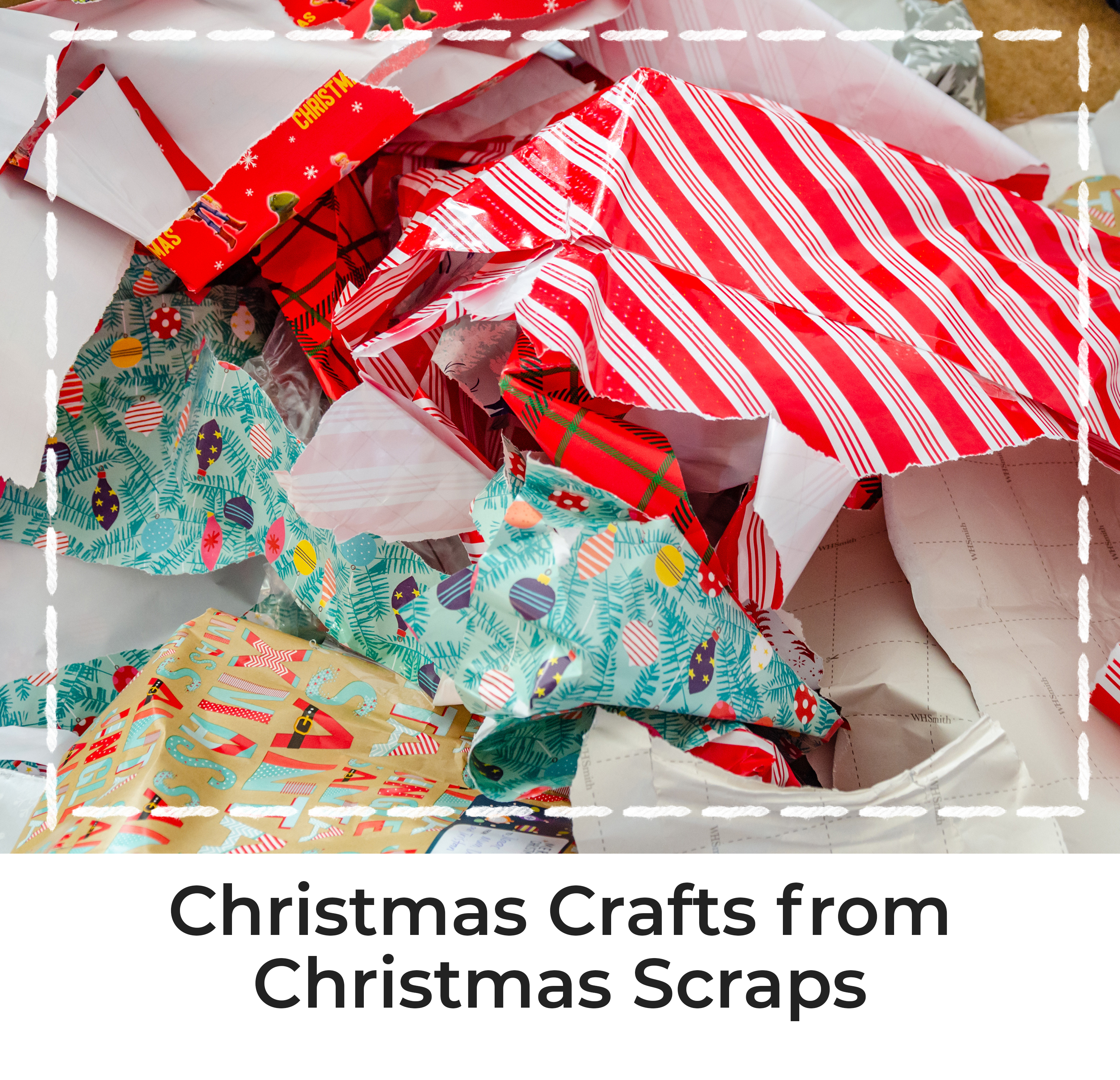 Christmas Crafts from Christmas Scraps
