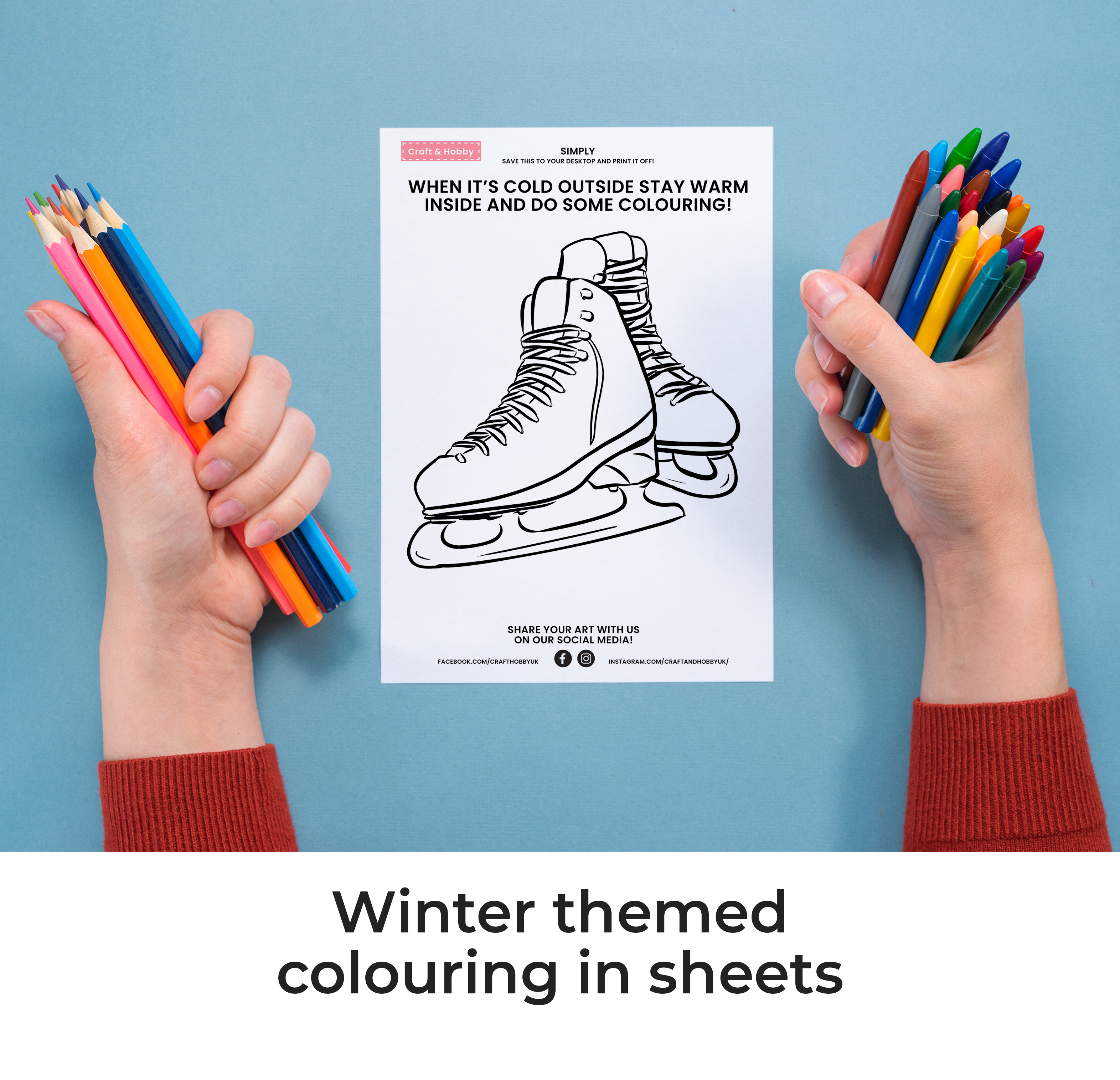 Winter Colouring Sheets